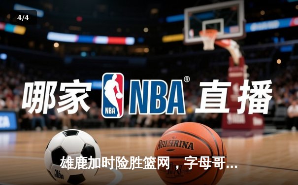 雄鹿加时险胜篮网，字母哥44分14篮板上演逆转好戏 - 4