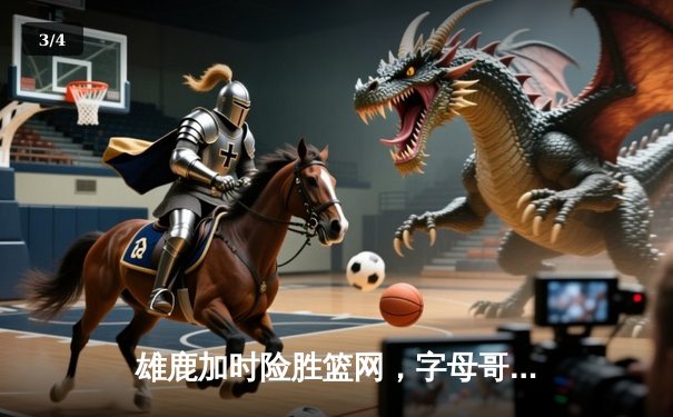 雄鹿加时险胜篮网，字母哥44分14篮板上演逆转好戏 - 3